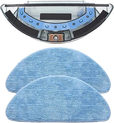 Water TankMop Cloth,Compatible for Tesvor,X500 Pro S6,Compatible for Mamibot,EXVAC660,EXVAC680S EXVAC880, Vacuum Cleaner Replacement Part 1Set