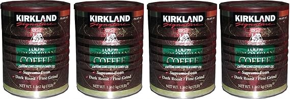 Kirkland Signature 100% Colombian Coffee, 12 LB