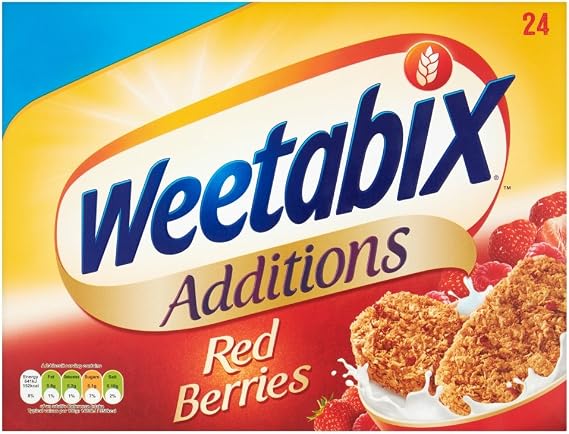 Weetabix Red Berries Cereal, 24 each