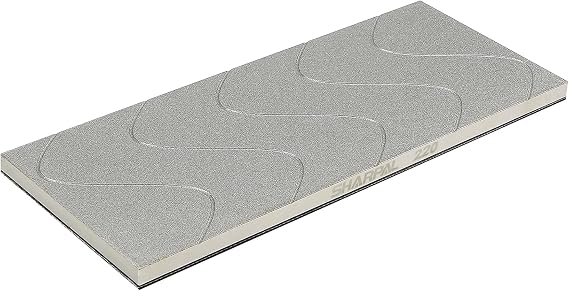 SHARPAL 145H 10 x 4 Inch Diamond Lapping Plate, Whetstone Flattener | Extra Coarse 220 Grit for Coarse Sharpening and Flattening Stones, Fix & Re-levelling, Durable and Consistent Grit