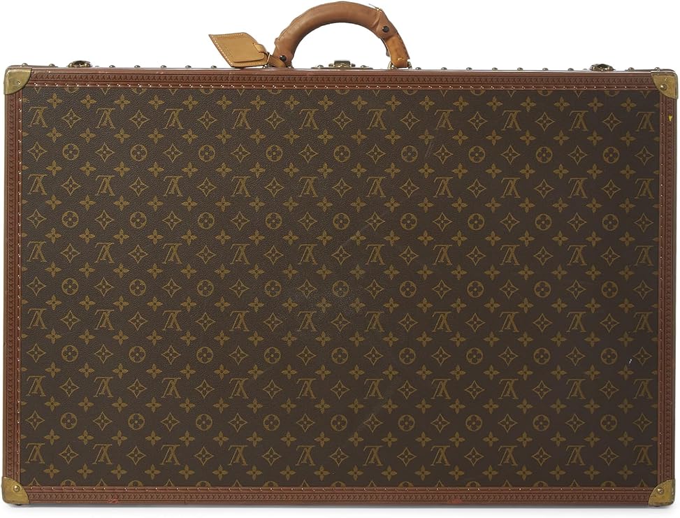 Pre-Loved Monogram Canvas Alzer 80, Brown