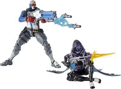 Hasbro Toys Overwatch Ultimates Series Soldier: 76 & Shrike Ana Skin Dual Pack 6 Collectible Action Figures