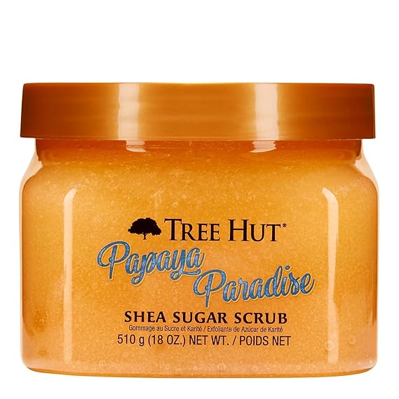 Tree Hut Shea Sugar Scrub, Papaya Paradise, 18 oz