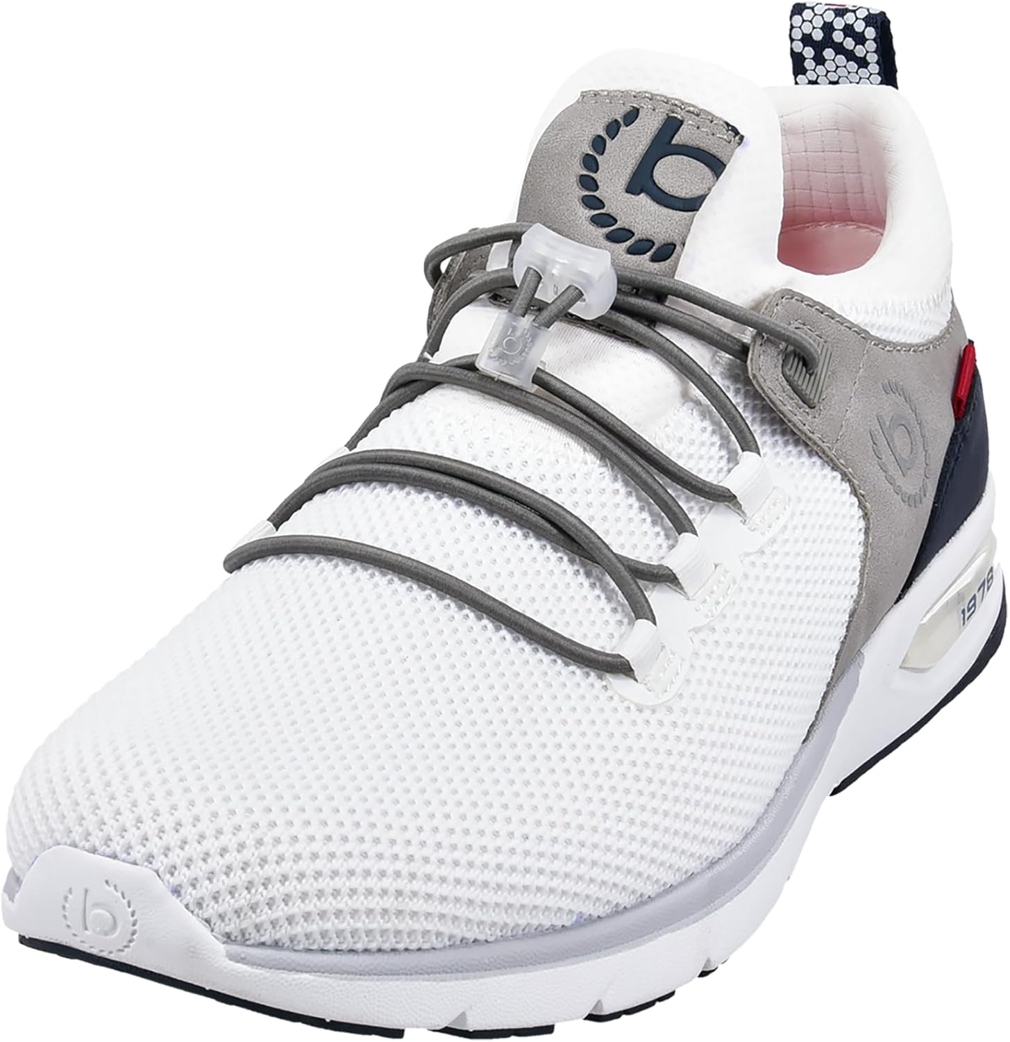 bugatti Mens Sneaker, White, 11