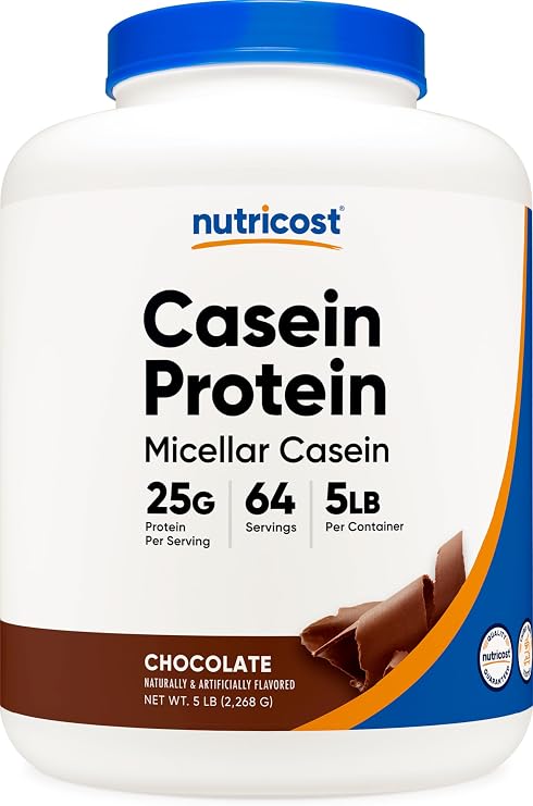 Nutricost Casein Protein Powder 5lb (Chocolate)