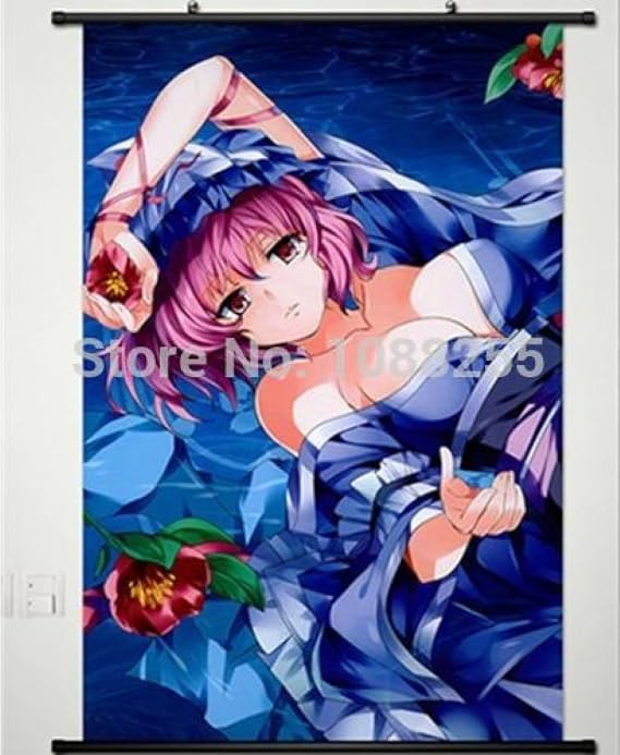 Anime family Touhou Project Yuyuko Saigyouji Home Decor Japanese Poster Wall Scroll Anime