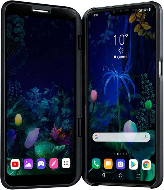 LG V50 Dual Screen 6.2" OLED Case - ThinQ 5G Bumper, Original LM505N (Black)