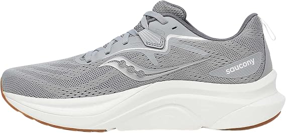 Saucony Men's Tempus 2 Sneaker,Fossil/White,9
