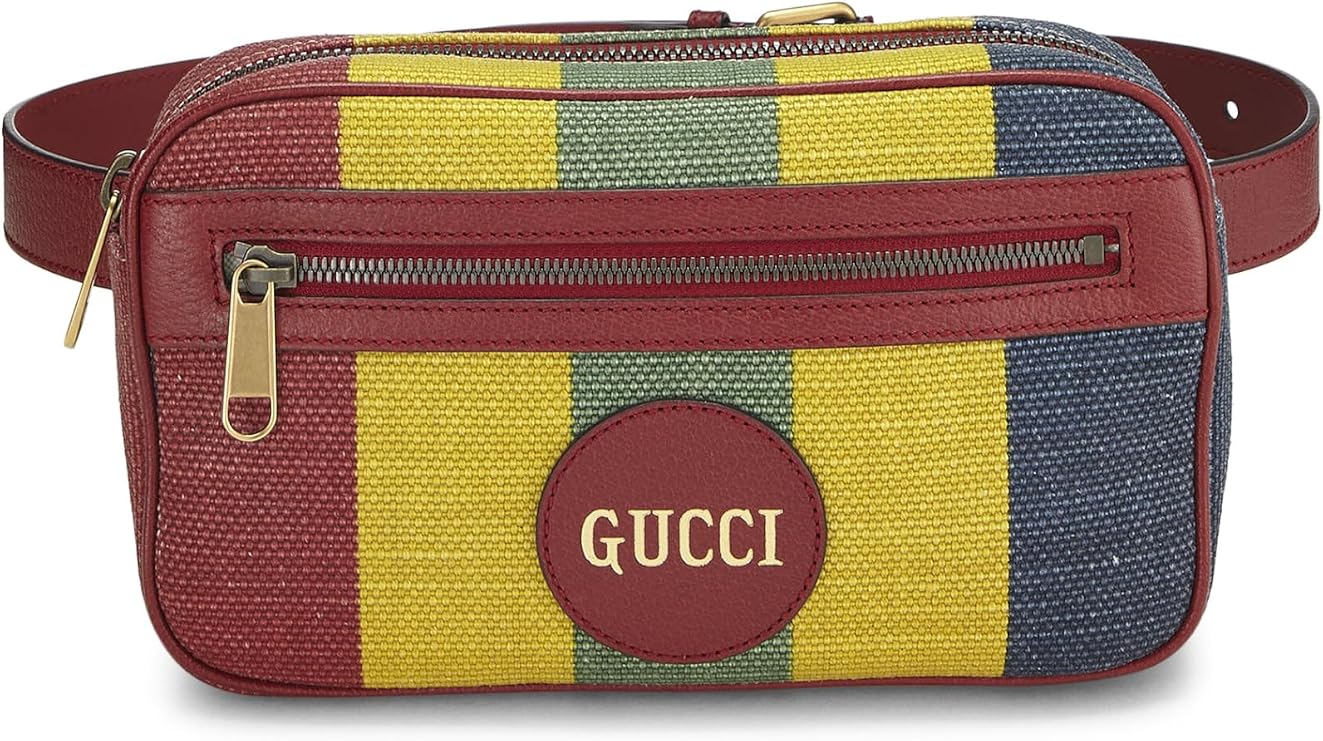 Pre-loved Multicolor Canvas Baiadera Belt Bag, Multi
