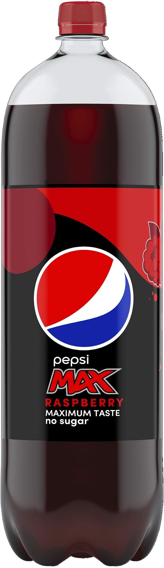 Pepsi Max Raspberry, 2L (Pack of 8)