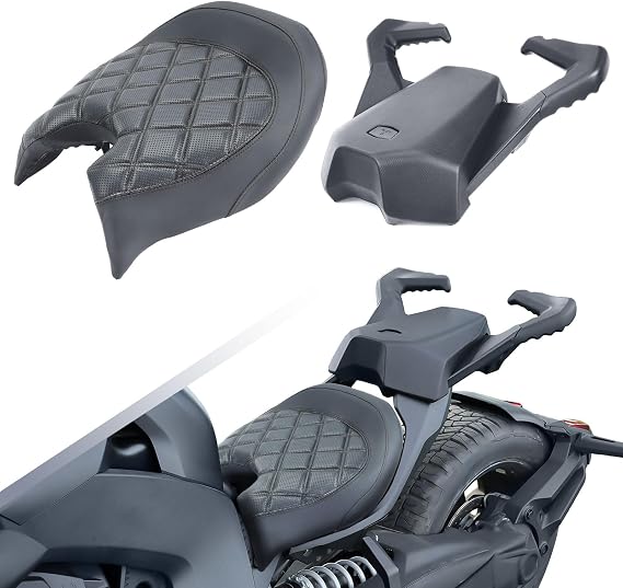 Driver Comfort Seat &Rear Passenger Seat Compatible with Can Am Ryker 600 900 Rally Edition Sport ACE 2019-2023 Replace 219400795