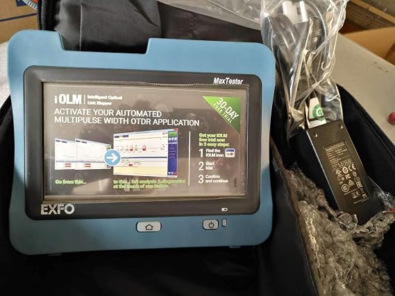 EXFO OTDR MAX-730C-SM2 + VPMX2, with Power Meter and VFL, 1310/1550/1625nm 39/38/39db Brand New.