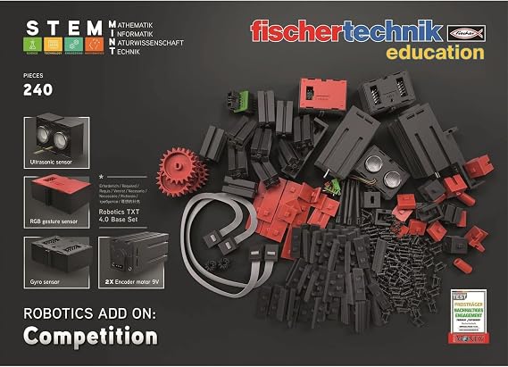 fischertechnik - Robotics Add On: Competition Robot, Black (560842)