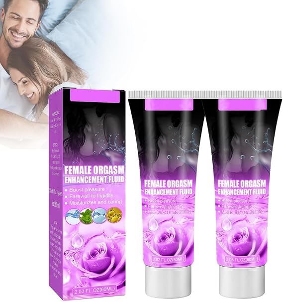 Intense Fast Orgasmic Gel, Fast Orgasmic Gel Women Sex Oils, Natural Formula, Sensual Arousal Enhancer for Women, Enhances Sensation & Intimacy (2pcs)