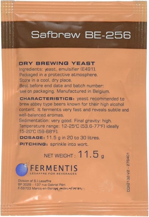 Safbrew 11.5g BE-256 Abbey Yeast
