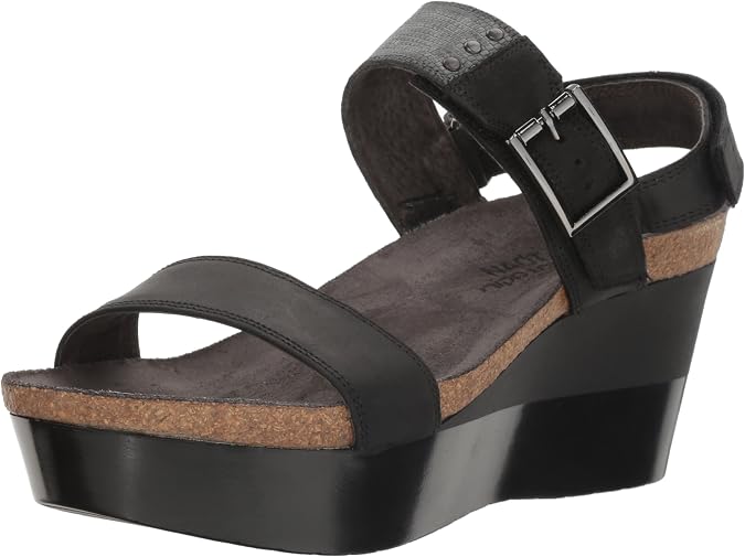 Naot Women's Alpha Print Wedge Sandal