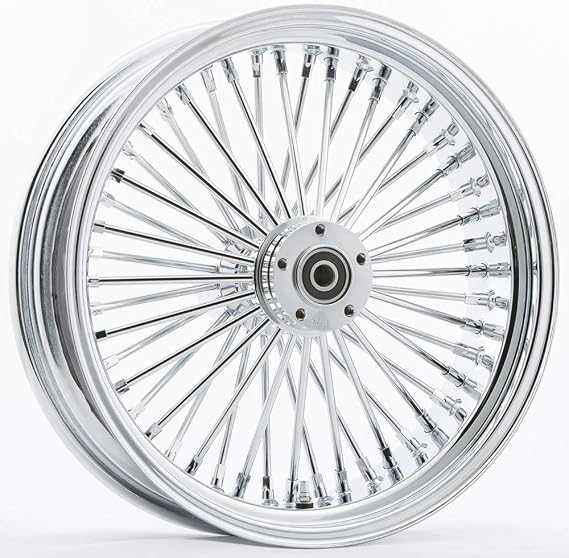 HardDrive 051-0857: Rr 48-Spk Chrome 18X4.25 Bt/Xl-Hub 3/4" Axl 00 Ltr