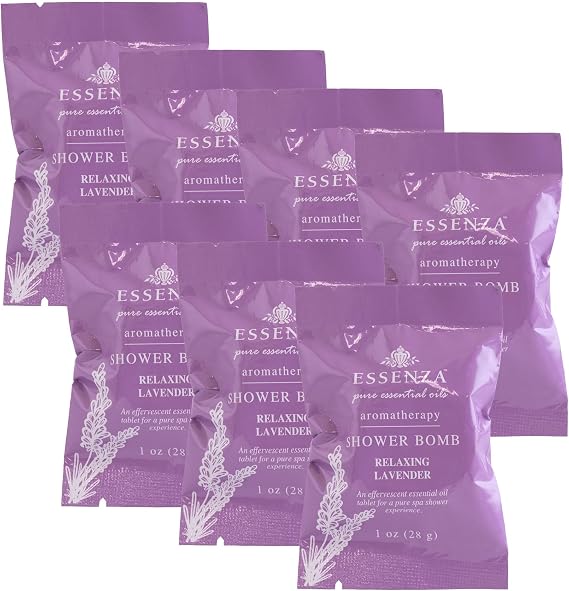 Essenza Shower Bombs (Lavender, 7pc)