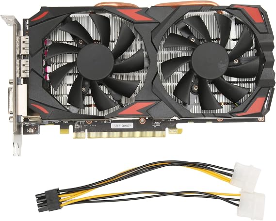 RX 580 Gaming Graphics Card Fan Edition PCI Express 3.0 8GB GDDR5 256 Bit Supports 8K Graphics Cards Computer PC Gaming Graphics Card