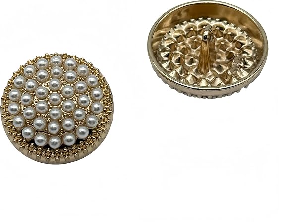 10PCS Round Metal Rhinestone Buttons for Clothing DIY Sewing Accessories Wedding Decaration Wholesale Luxury Fashion Decor Button