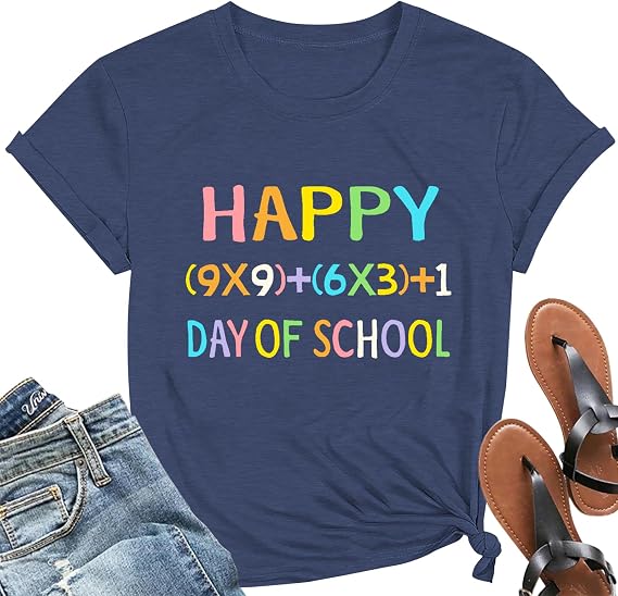 Happy Valentines Shirts for Women - Love Heart Valentines Day Tshirt Cute Tee Tops