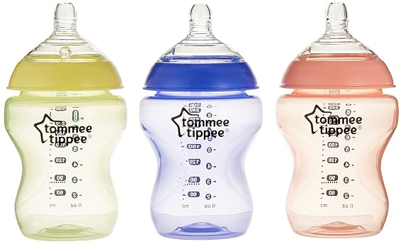 Tommee Tippee Colour My World 3 x 260ml Bottles