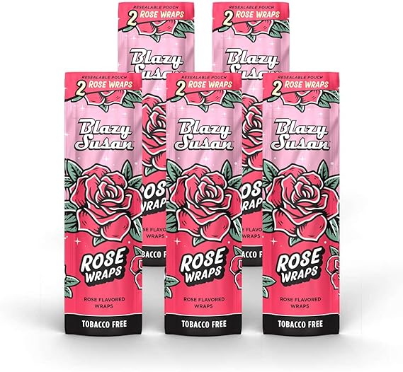 Blazy Susan ROSE WRAPS 5 PACK