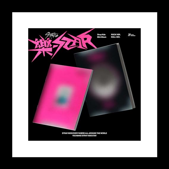 Stray Kids -Star Rock-Star 8th Mini Album Full 12 Version SET Limited STAR Version+ROCK Version+ROLL Version+HEADLINER Version+POSTCARD 8 Version SET+Tracking Sealed