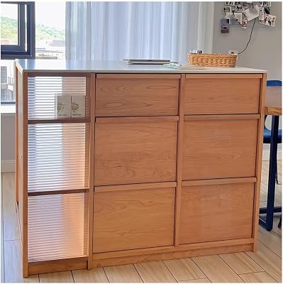 Buffet Cabinet Island Restaurant Bar Dining Table Kitchen Sideboard Cabinet Storage