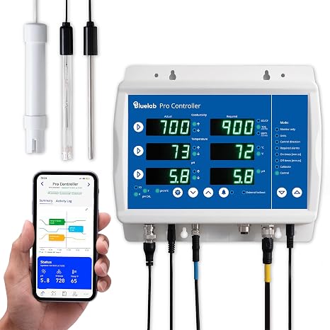 Bluelab Pro Controller Wi-Fi Fully Automated 24/7 Digital Monitor