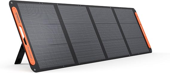 Jackery SolarSaga 200W Portable Solar Panel,Bifacial