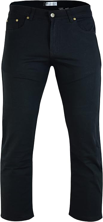 602 Mens Black Motorbike Jeans Stretchable Armaid Lined Abrasion Resistant, W36 L30