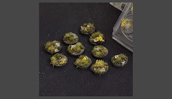 Gamers Grass Battle Ready Bases: Highland Round 25mm (x10)