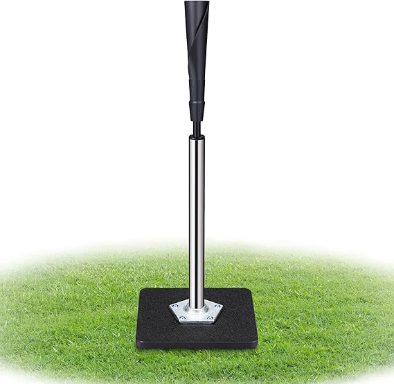 Batting Tee, Baseball Tee (25-37 Inch Height Adjustment), Baseball Tees for Hitting, Softball Tee