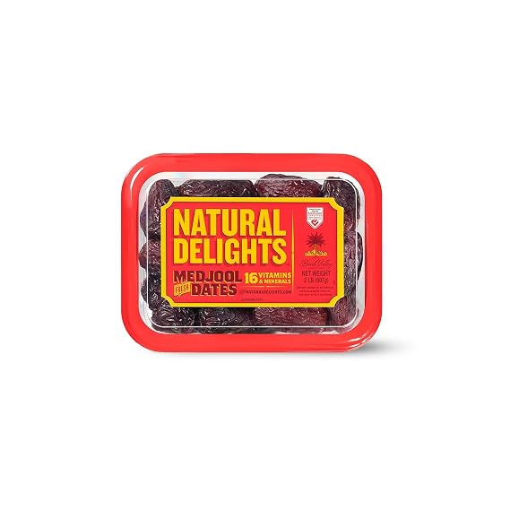 Bard Valley Natural Delights Medjool Dates (2 lb.) (pack of 2)