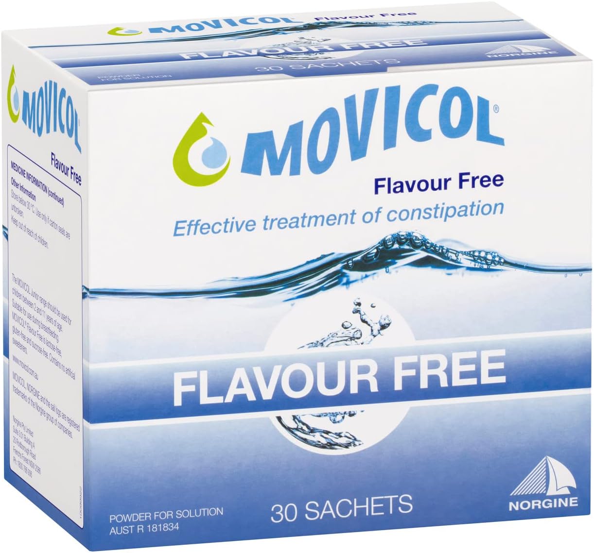 Flavour-Free Laxative Powder Sachets – 13g Each – 30 Pack – Gentle and Effective Relief from Constipation – Easy to Mix – Sugar-Free – Suitable for Adults and Children Over 12