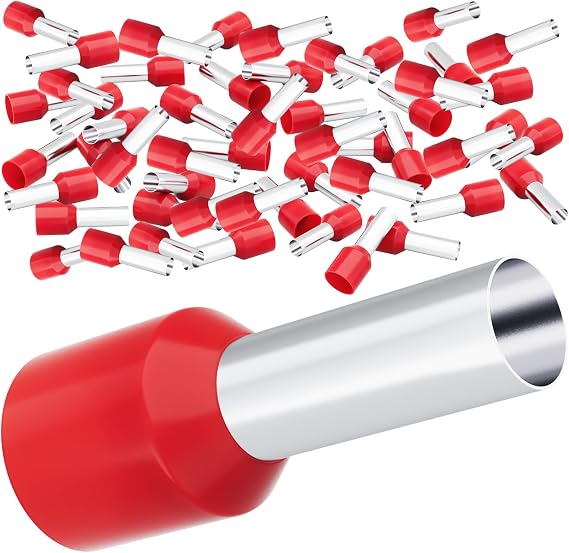 Ferrules 10mm² 150PCS Bootlace Ferrules (10mm² x 12mm)