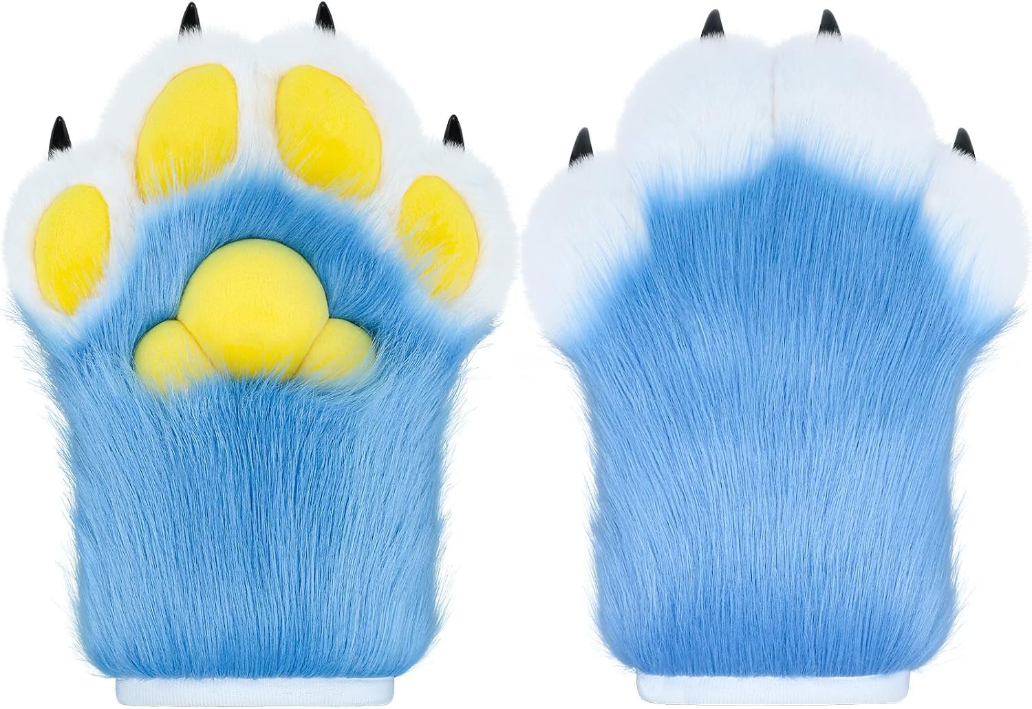 Unisex Canidae Furry Claw Gloves Fashion Accented pack of 2