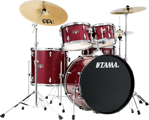 Tama Imperialstar Complete Drum Set - 5-Piece - 22 Inches Kick - Candy Apple Mist | Inches Kick, Candy Apple Mist
