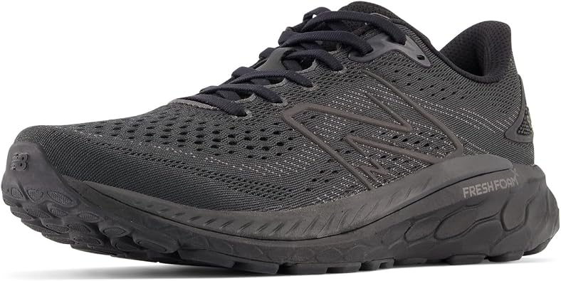 New Balance Mens Fresh Foam 860 V13 Running Shoe, Black/Phantom, 7.5 Medium