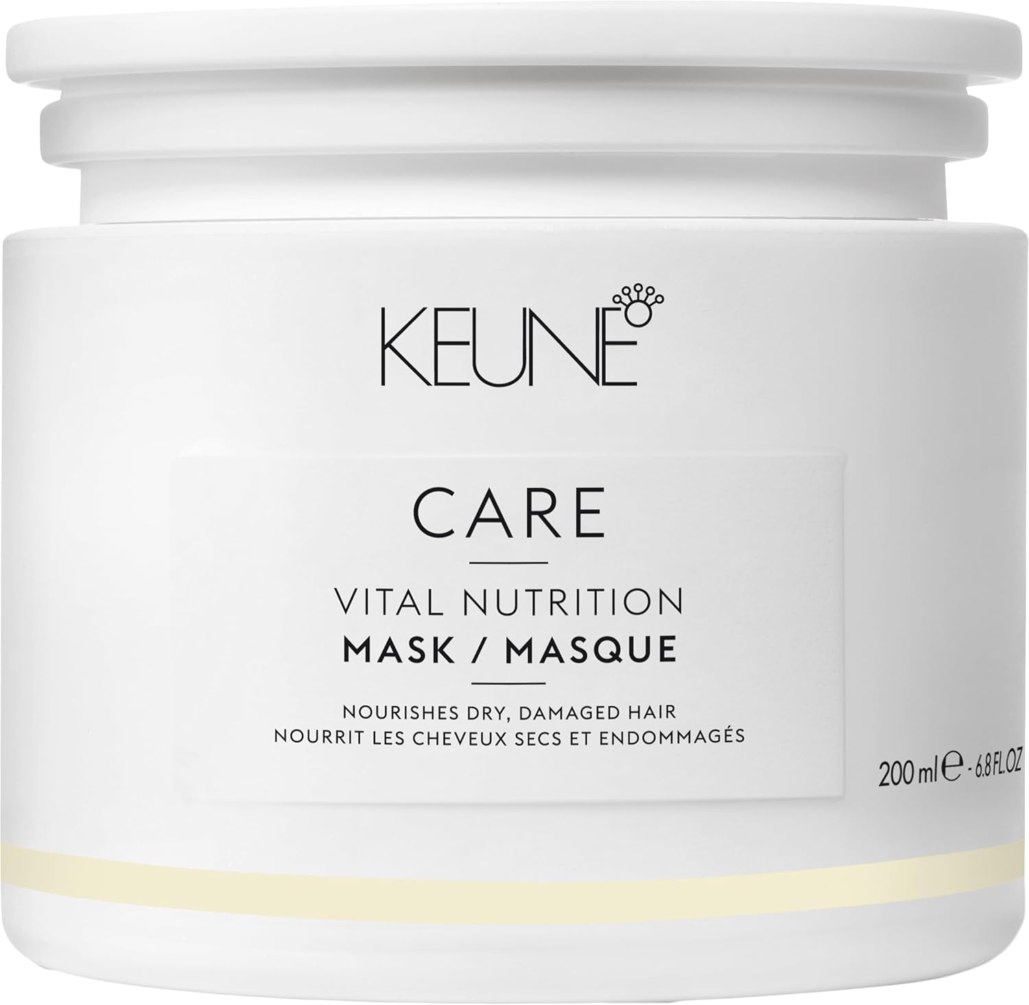 Keune Care Line Vital Nutrition Mask - Moisturizing Mask For Dry Hair 200 Ml