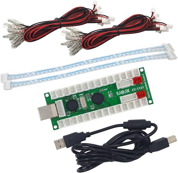 Arcade 2 Player USB Encoder Arcade Zero Delay Encoder Board 2 Player PC MAME Retropie