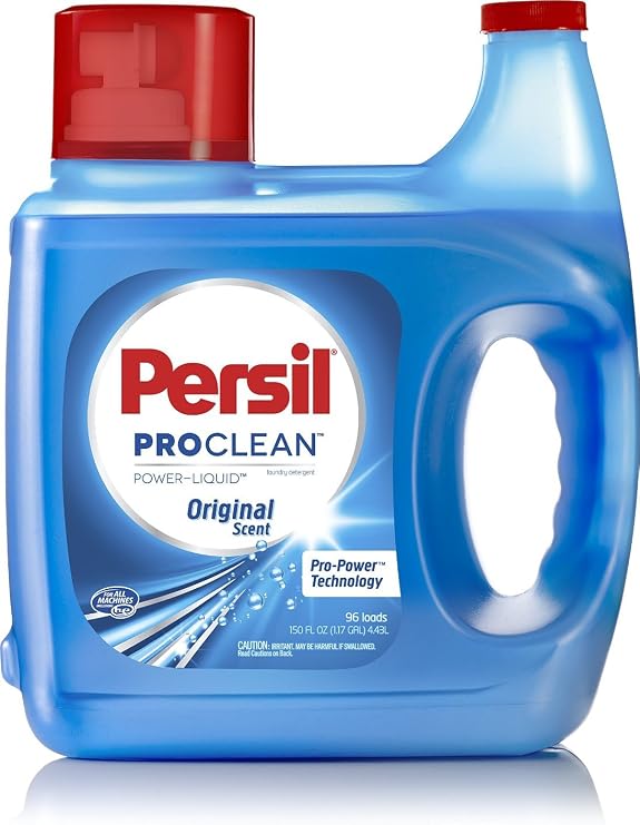 Persil ProClean Liquid Laundry Detergent, Original, 150 Fluid Ounces, 96 Loads