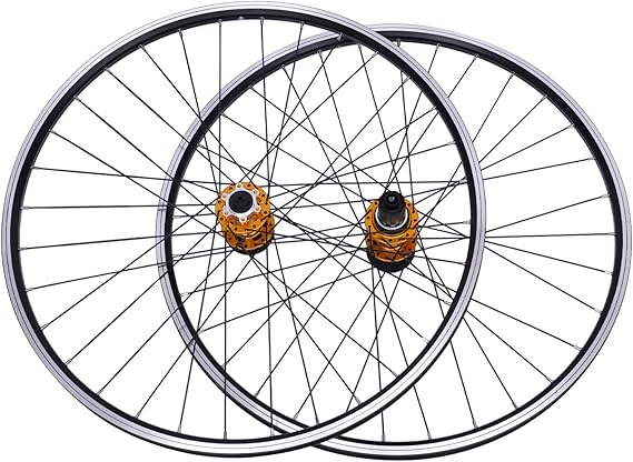 Bike Wheelset, 27.5 inch/29 inch Bicycle Front Rear Wheels Disc Brake Freewheel Hub 7/8/9/10/11/12 Speed