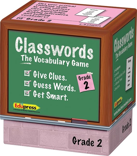 Edupress Classwords Vocabulary Game, Grade 2 (EP-3750)