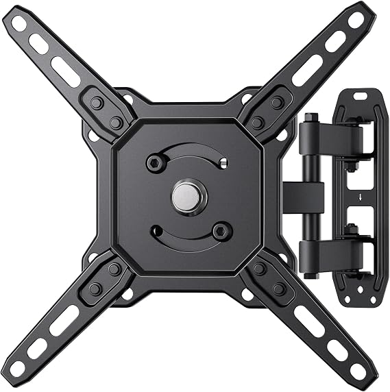 Full Motion Articulating Swivel TV Monitor Wall Mount Bracket for 13'' to 43'' TVs Articulating Arms Swivel Tilt Extension Rotation for Corner RV Motorhome Max VESA 200x200 Max Load 48 lbs