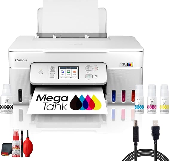 Canon PIXMA G3290 MegaTank All-in-One Printer (6706C022) Bundle