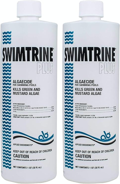 Applied Biochemists 406103A-02 Silvertrine Plus Algaecide, 2-Pack