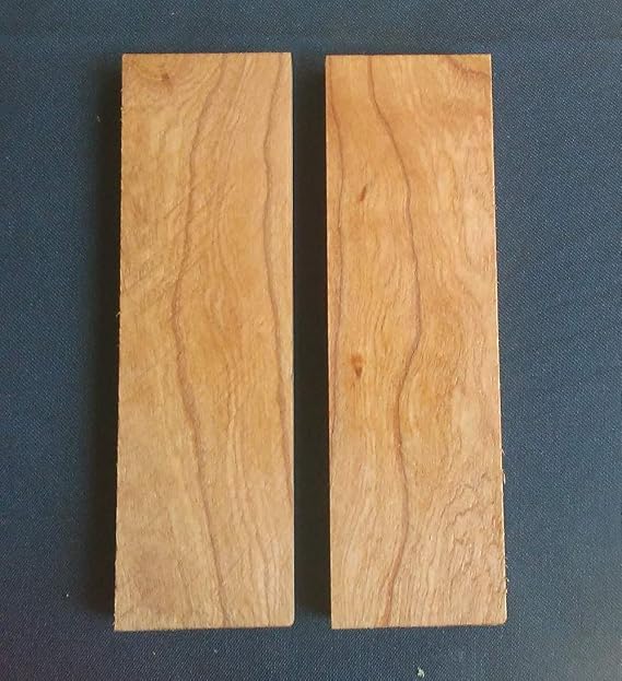 Knife Scales by Wood-Hawk (Black Cherry)
