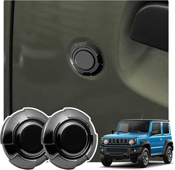 YEE PIN (Update) Lock Door Covering Jimny Replacement for Suzuki Jimny 2018-2022 2023 Lock Cover Jimny Accessories Jimny